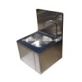 Knee Operated Commercial Hand Wash Sink, Stainless Steel Knee Operated Hand Sink Hand Wash Basin